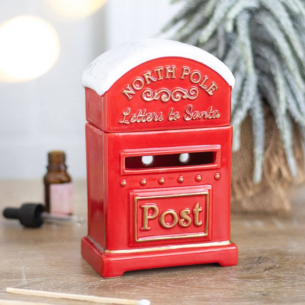 Something Different Letters to Santa Christmas Post Box Oil Burner
