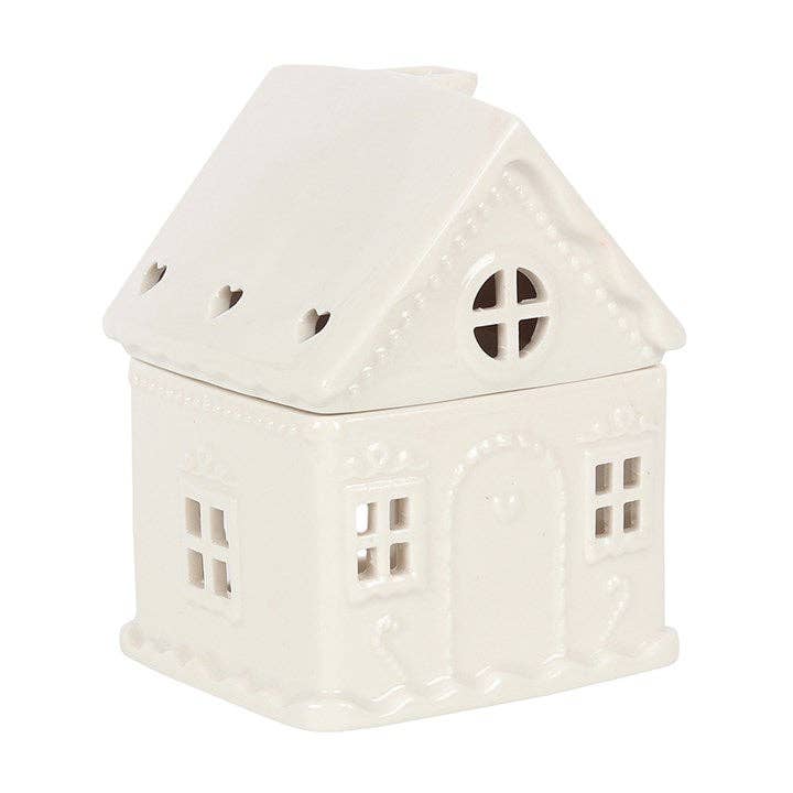 SD White Gingerbread House Burner
