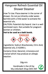 MLBS Hangover Refresh Essential Oil Shower Steamer