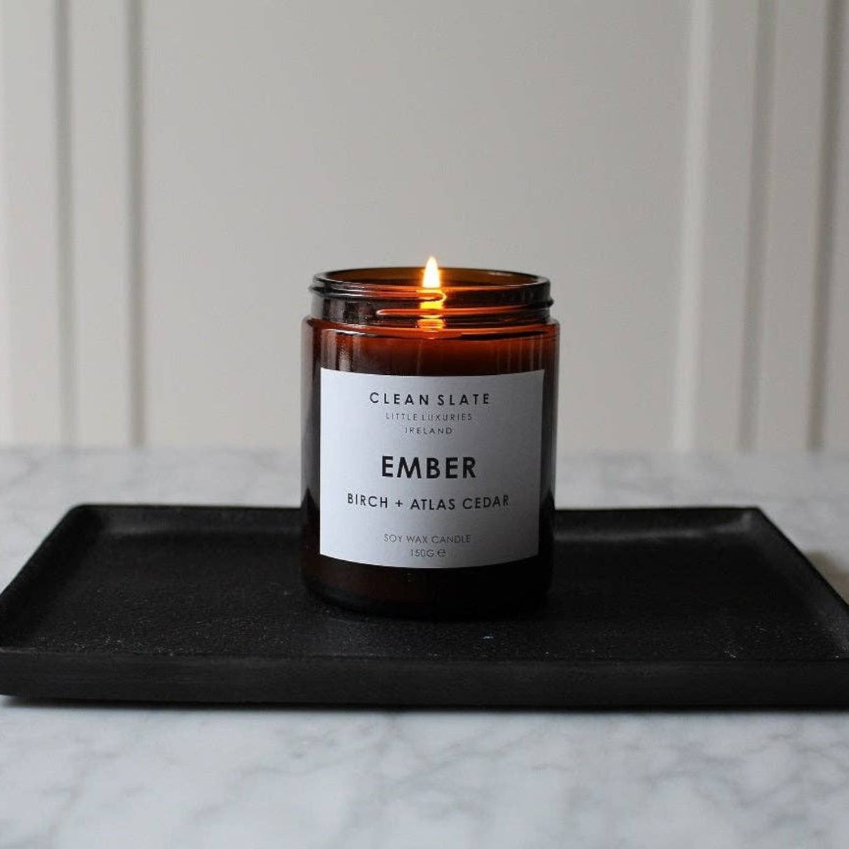 CLEAN SLATE Ember Amber Candle