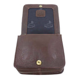Grays 1922 Julia Bag with Snaffle Bit - Fine Leather Brown