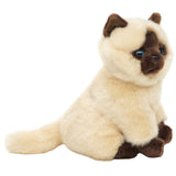 Uni Toys Siamese Cat 21cm Plush Toy