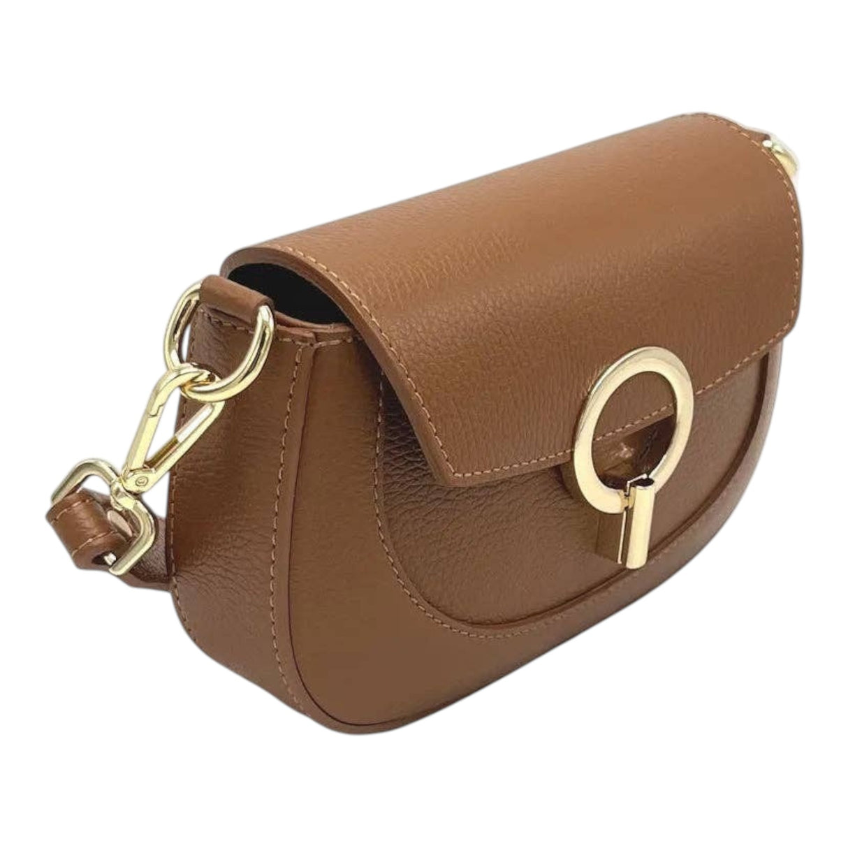 Suie Valentini Leather Shoulder Bag