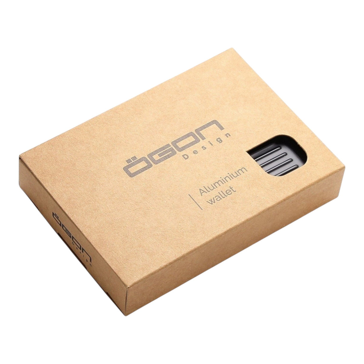 ÖGON Smart Case Stockholm Aluminum Card Holder