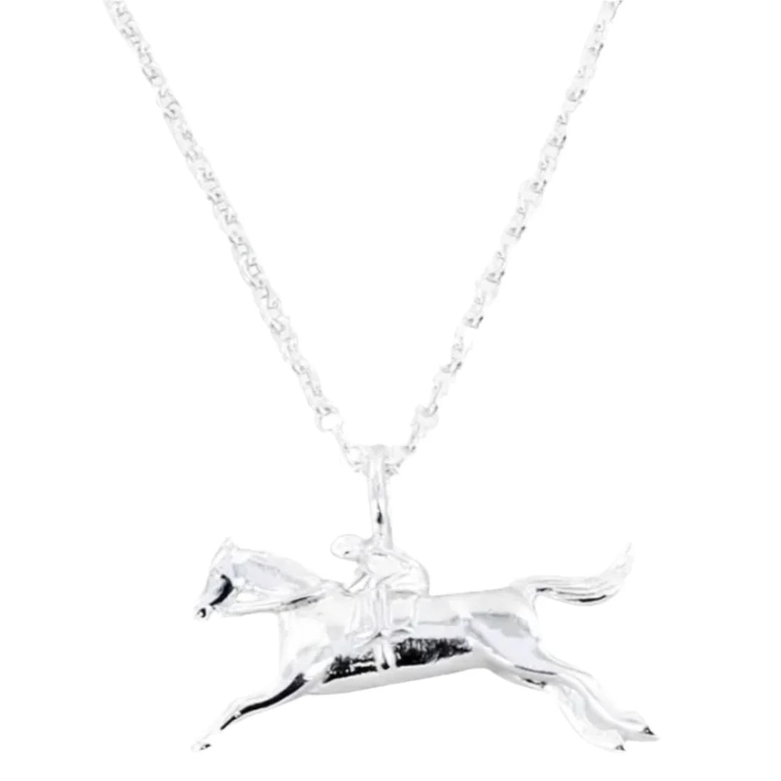 Reeves Racing Horse Necklace