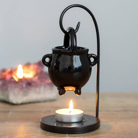 Something Different Hanging Cauldron Oil Burner