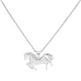 Talisman Silver Horse Necklace