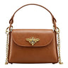 Nanabags Bee Happy Mini Leather Crossbody Bag