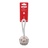 Hundog Ball Tug and Pull with Natural Rope