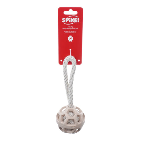 Hundog Ball Tug and Pull with Natural Rope