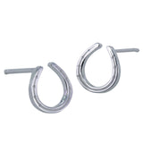 Reeves Horseshoe Stud Earrings