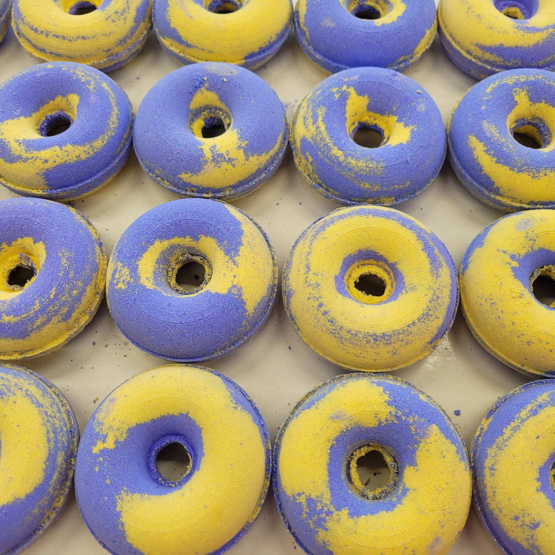 MLBS Blueberry & Vanilla Donut Bath Bomb