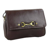 Grays 1922 Isla Shoulder Bag with Snaffle - Brown Leather