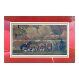 Grays 1922 Hunting Card Gate Blank Equestrian Horse Themed
