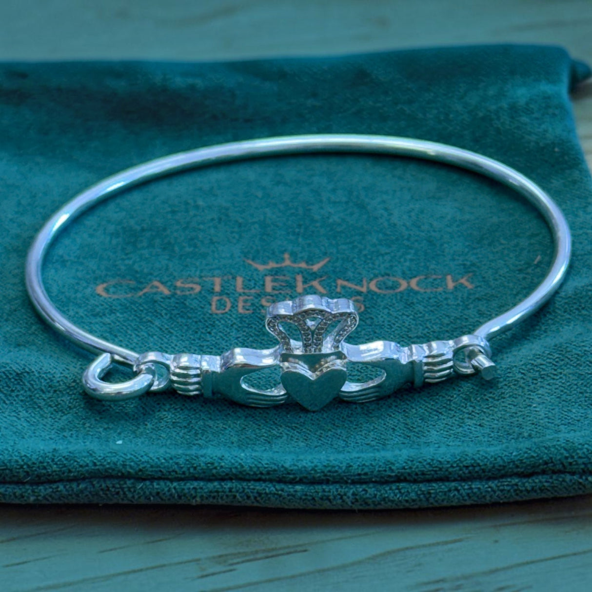 CastleKnock Designs Claddagh Bangle