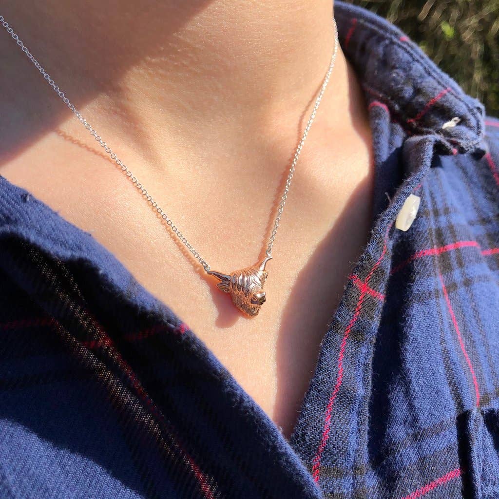 Reeves Highland Cow Necklace