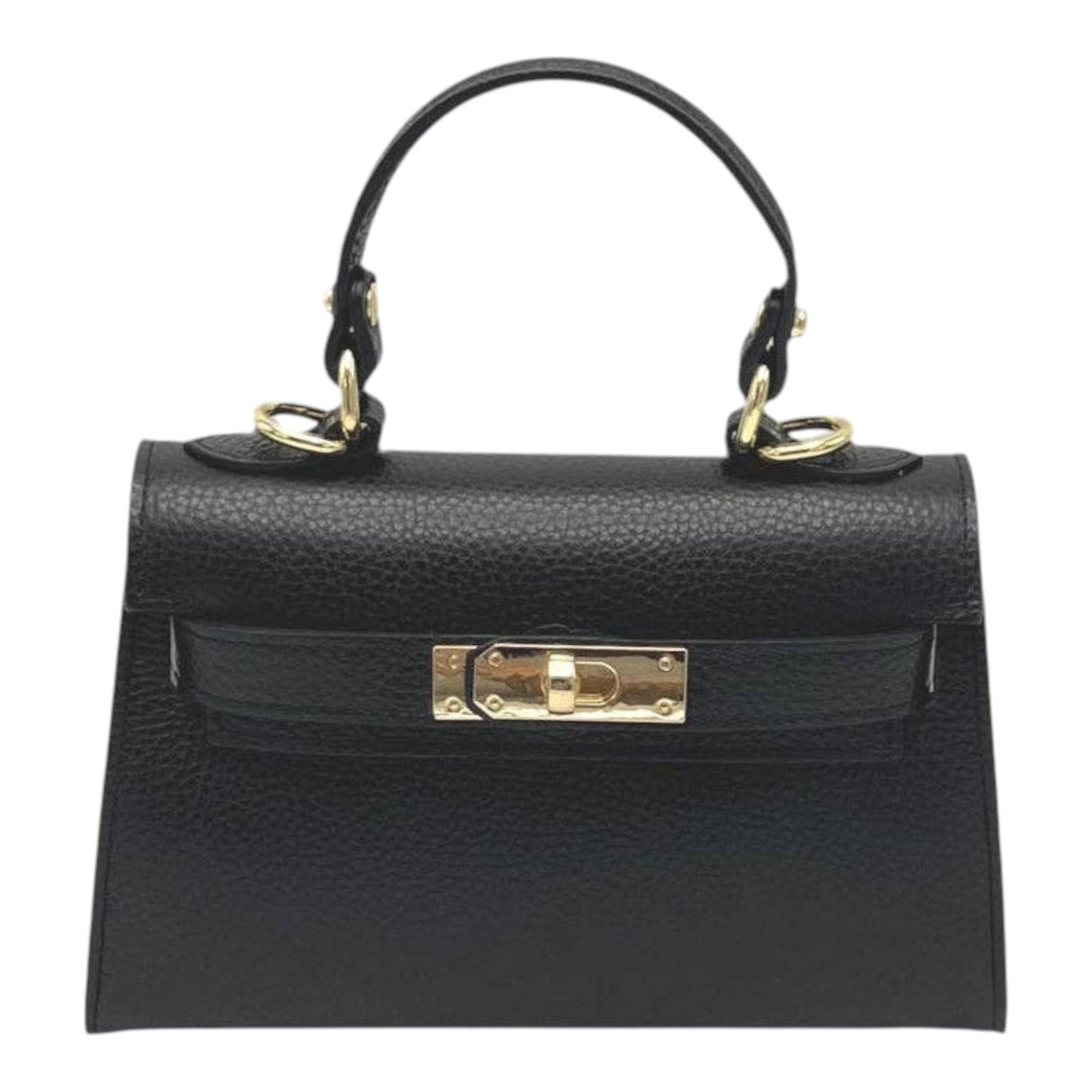 Suie Valentini srl - Genuine leather shoulder bag, Made in Italy, art. 112609
