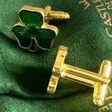 CastleKnock Designs Shamrock Cufflinks