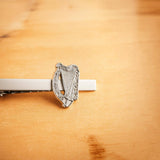 CastleKnock Designs Irish Harp Tieclip - Silver