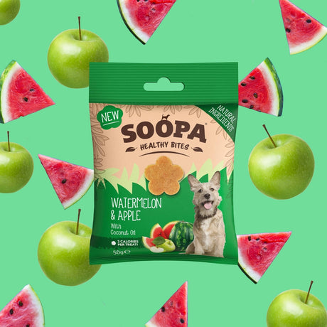 Soopa Watermelon & Apple Dog Treats
