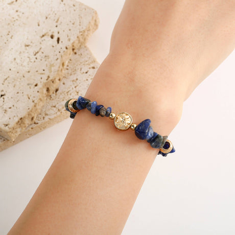 Celtic Ore Bracelet Chip Blue Sodalite