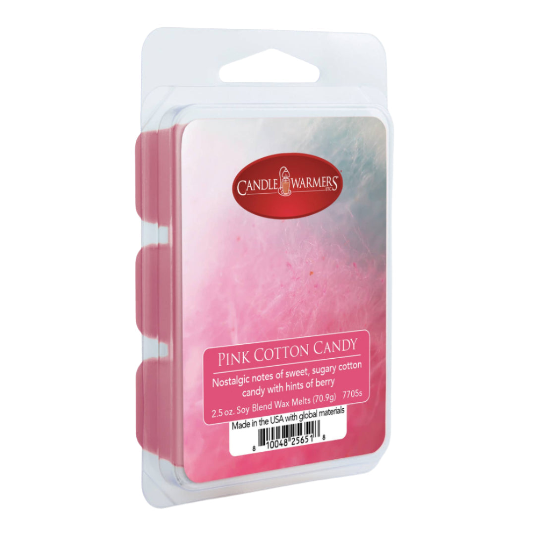 Candle Warmers Pink Cotton Candy Wax Melt