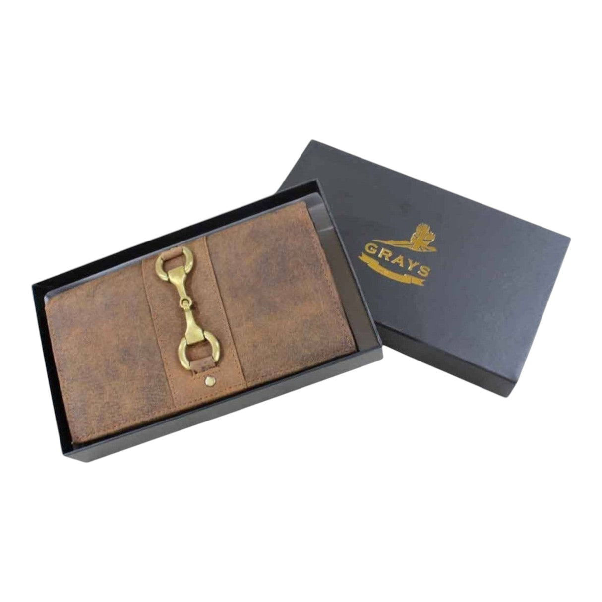 Grays 1922 Isla Purse with Snaffle in Hunter Leather