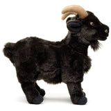 Uni Toys Black Mountain Goat 29cm Plush Toy