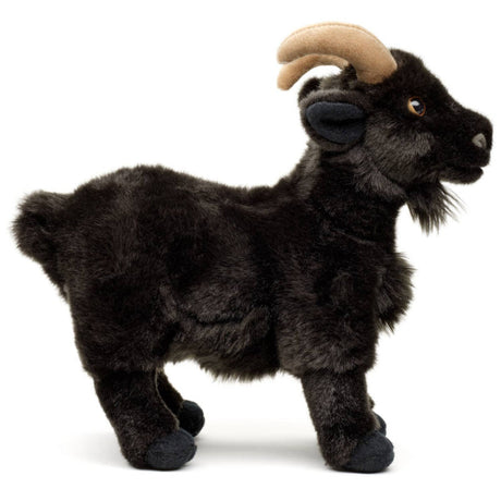 Uni Toys Black Mountain Goat 29cm Plush Toy