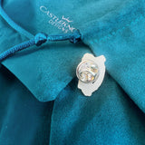 CastleKnock Designs Irish Harp Suit Pin - Gold