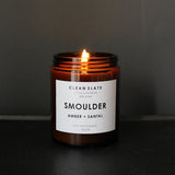 CLEAN SLATE Smoulder Amber Candle
