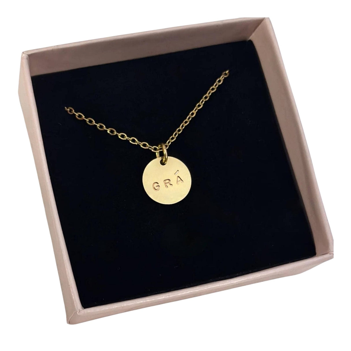 Rudies and Co The Grá Mini Disc Necklace