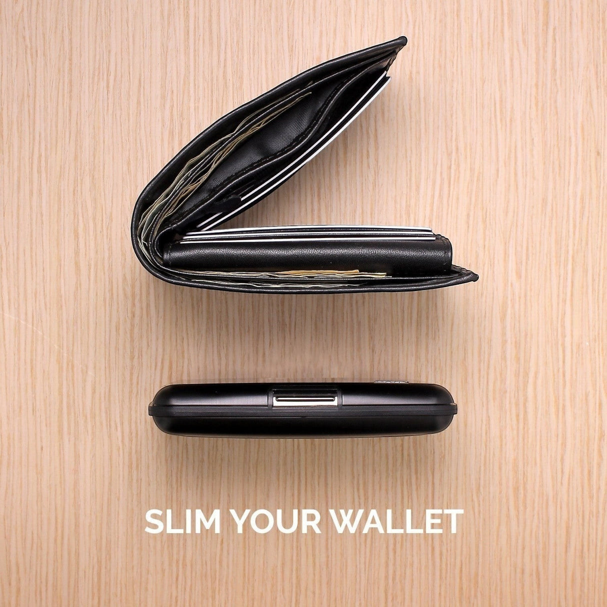 ÖGON Smart Case Stockholm Aluminum Card Holder