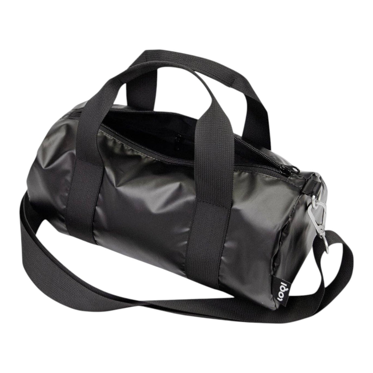 LOQI Mettalic Black Medium Weekender