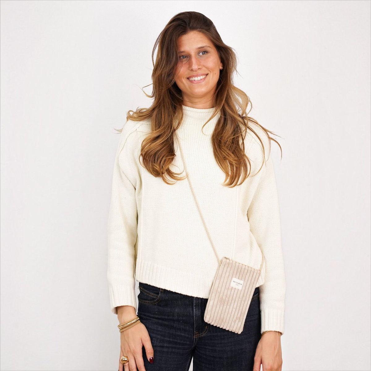 De La Mur Mocha Mobile Phone Pouch