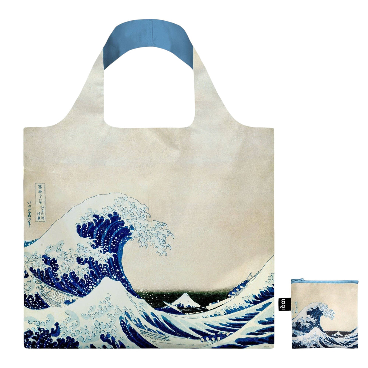 LOQI The Great Wave Recycled Bag