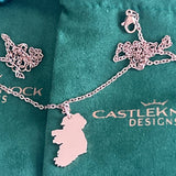 CastleKnock Designs Ireland Rose Gold Necklace
