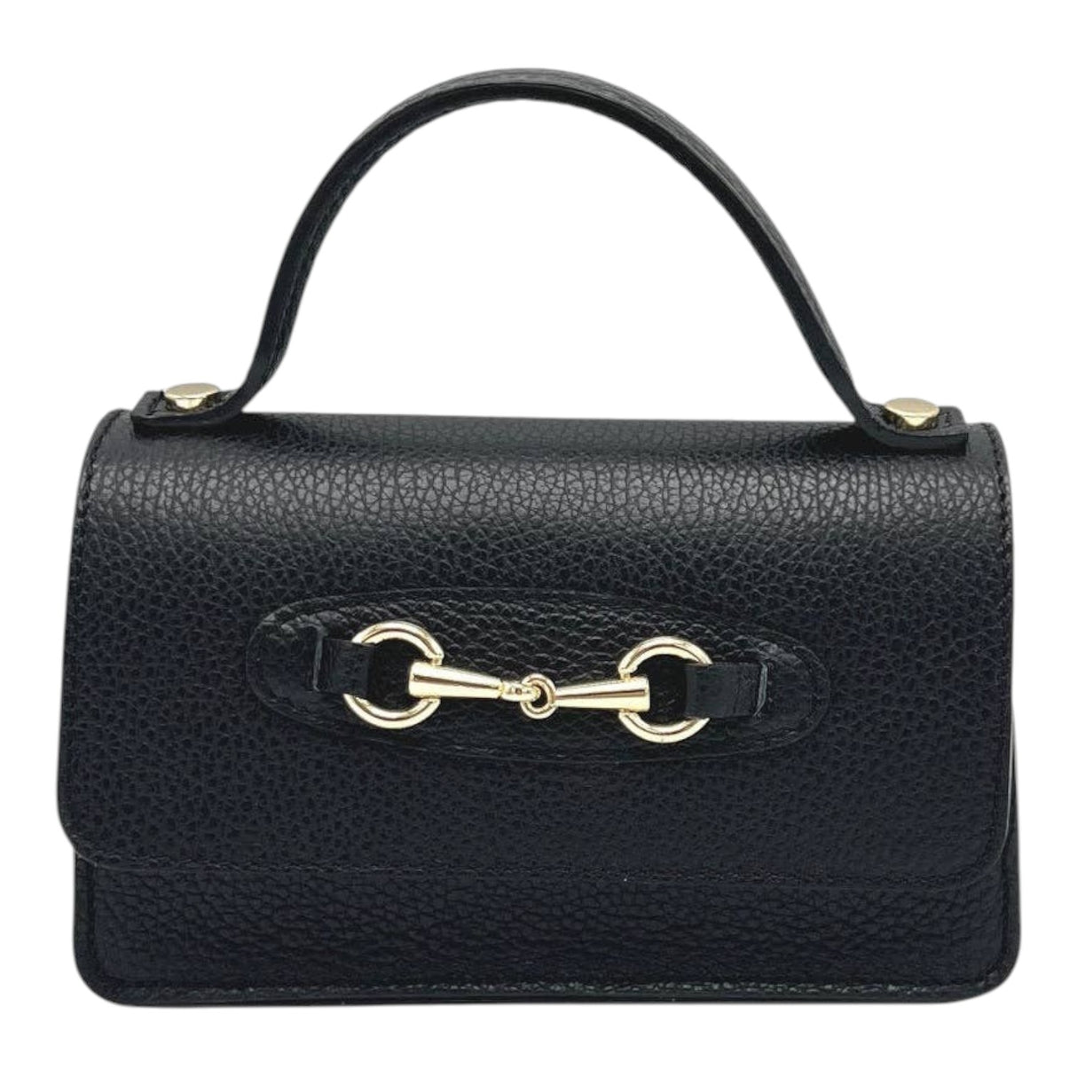 Suie Valentini Leather Handbag with Chain