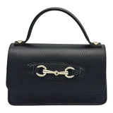 Suie Valentini Leather Handbag with Chain