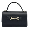 Suie Valentini Leather Handbag with Chain