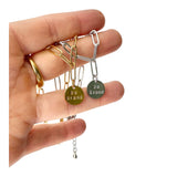 Rudies and Co  Be Grand Irish Engraved Paperclip Disc Bracelet