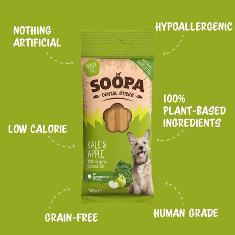 Kale & Apple Dog Dental Sticks