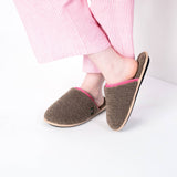 Billy Belt Brown Sherpa Slippers