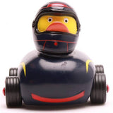 Duckshop Blue Ducks on Wheels Rubber Duck