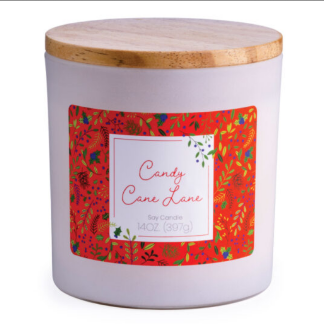 Candle Warmers Candy Cane Lane Soy Tumbler Candle