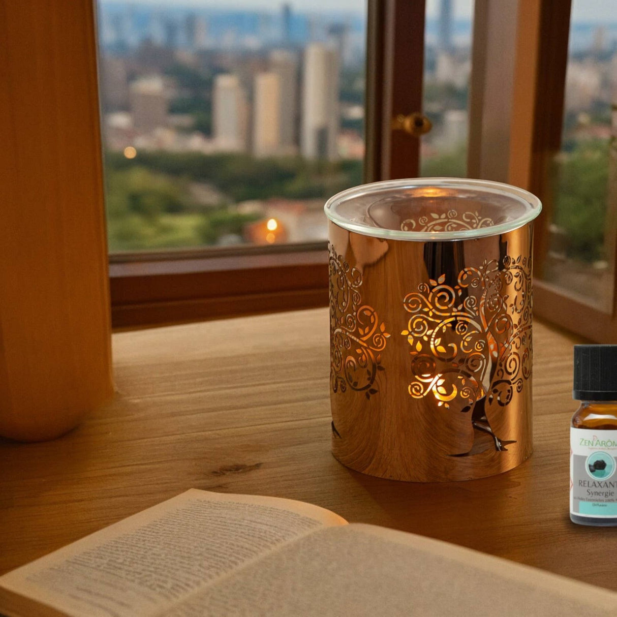Zen'Arome Sacred Tree Scented Wax Burner