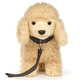 Uni Toys Apricot Poodle 30cm Plush Toy