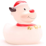Duckshop White Reindeer Bathing Duck