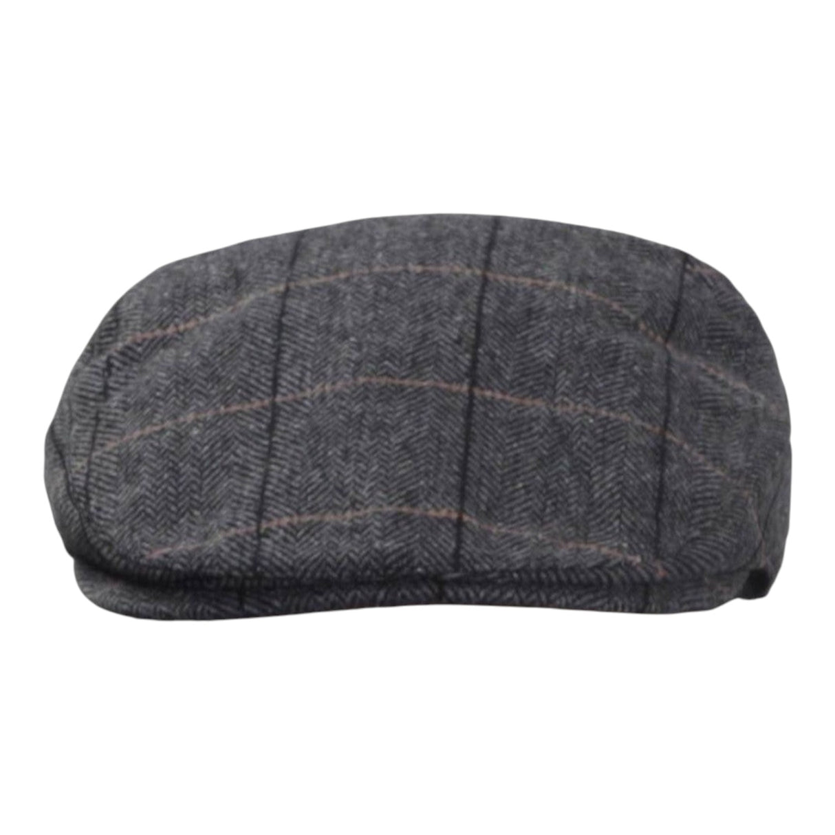 Boru Tweed Traditional Tweed Cap Grey