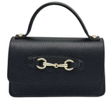 Suie Valentini Genuine Leather Handbag with Chain